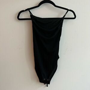 Urban Outfitters Out From Under Square Neck Bodysuit W Spaghetti Straps - Small